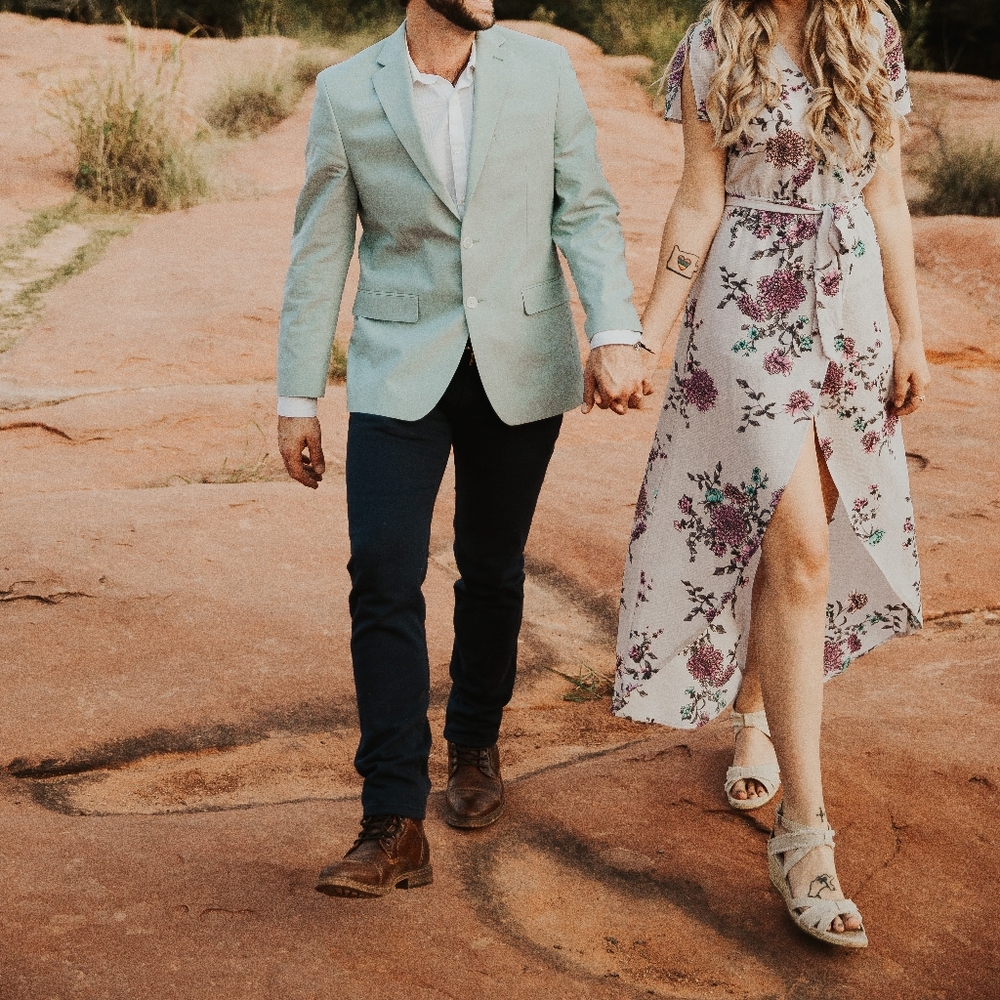 Candie's Bohemian floral dress